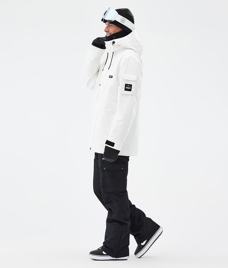 Dope Adept Snowboardjacke Herren Old White