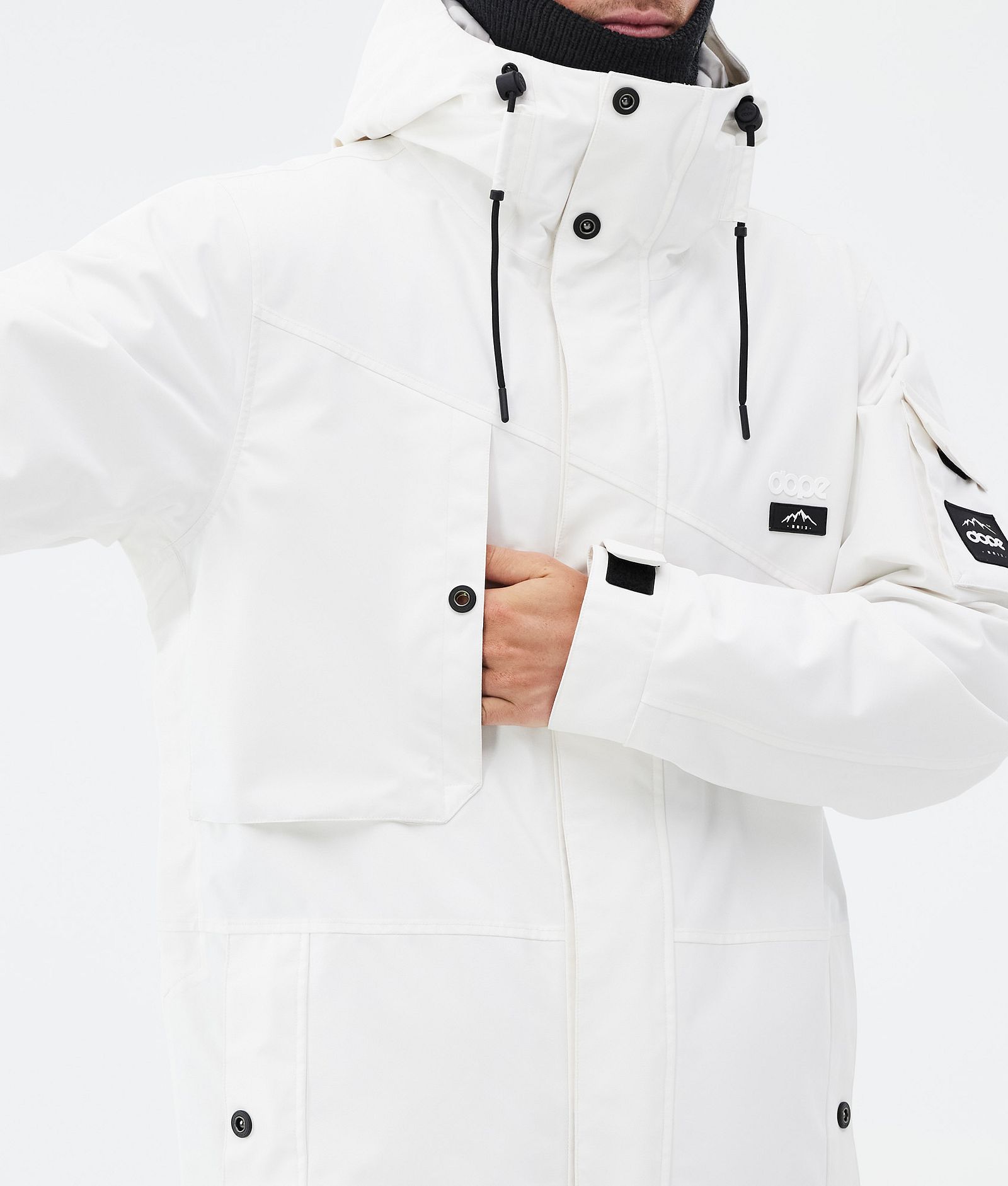Dope Adept Skijacke Herren Old White, Bild 8 von 9