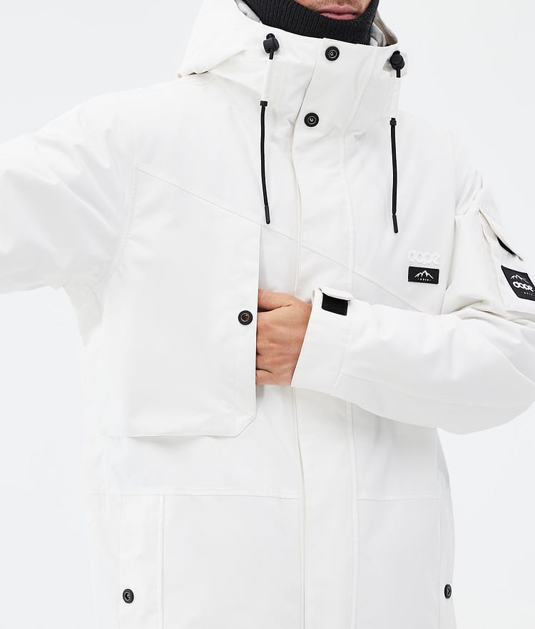 Dope Adept Skijacke Herren Old White