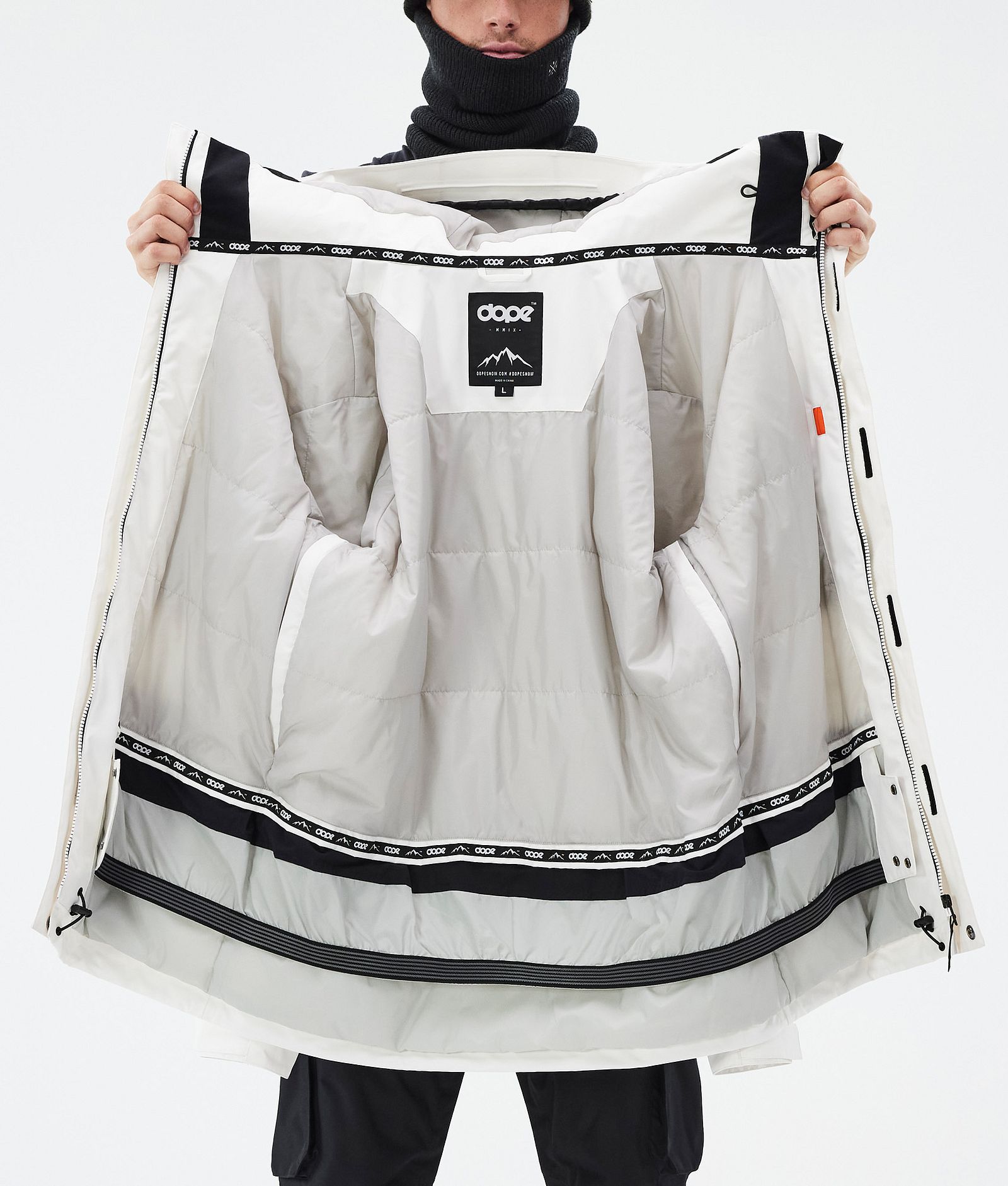 Dope Adept Skijacke Herren Old White, Bild 9 von 9