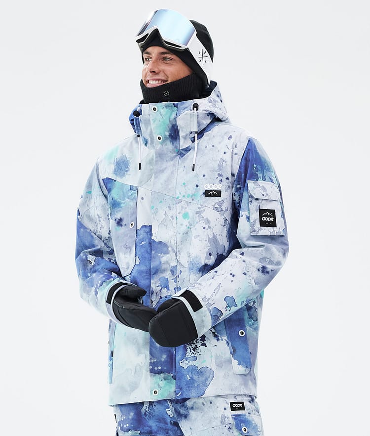 Dope Adept Snowboardjacke Herren Spray Blue Green