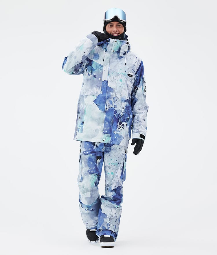 Dope Adept Snowboardjacke Herren Spray Blue Green