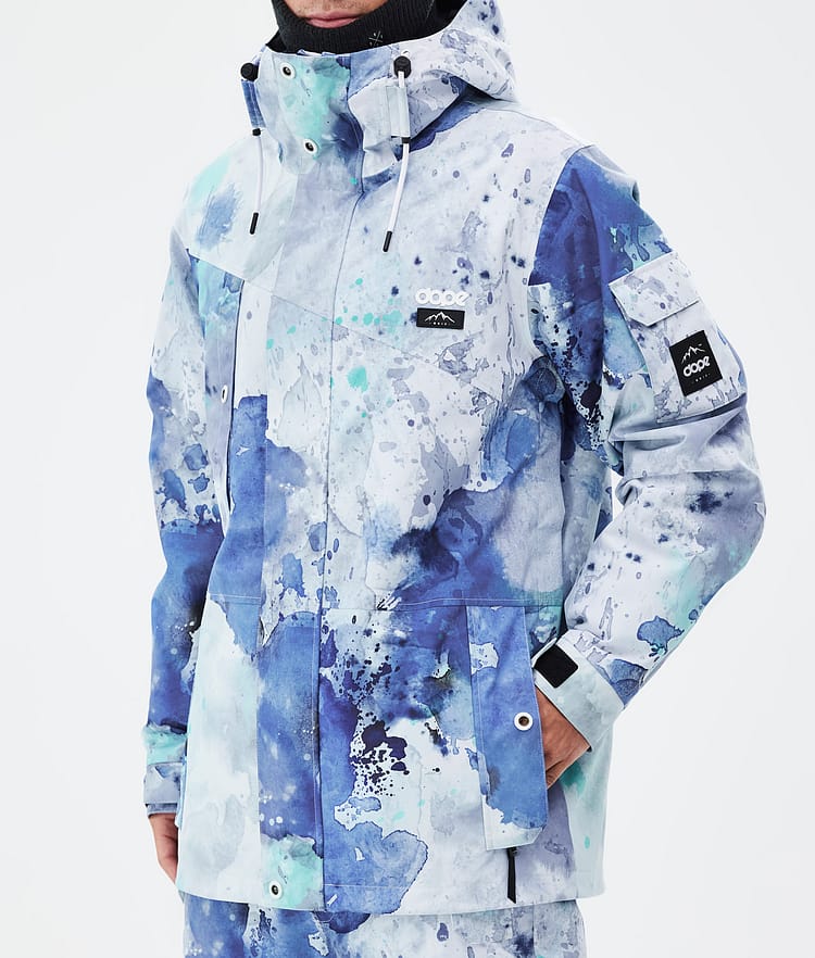 Dope Adept Snowboardjacke Herren Spray Blue Green