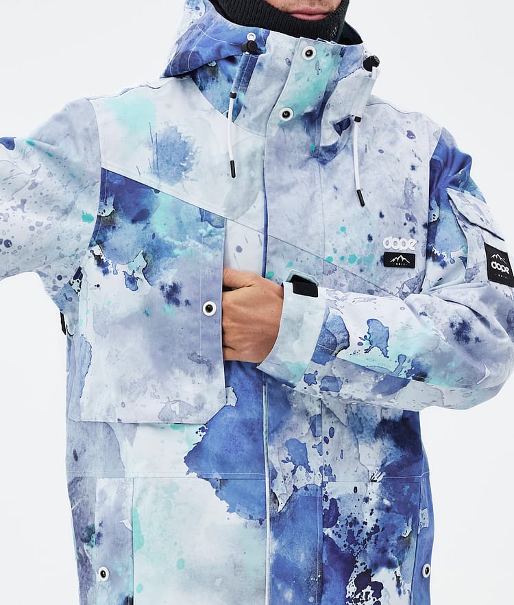 Dope Adept Snowboardjacke Herren Spray Blue Green