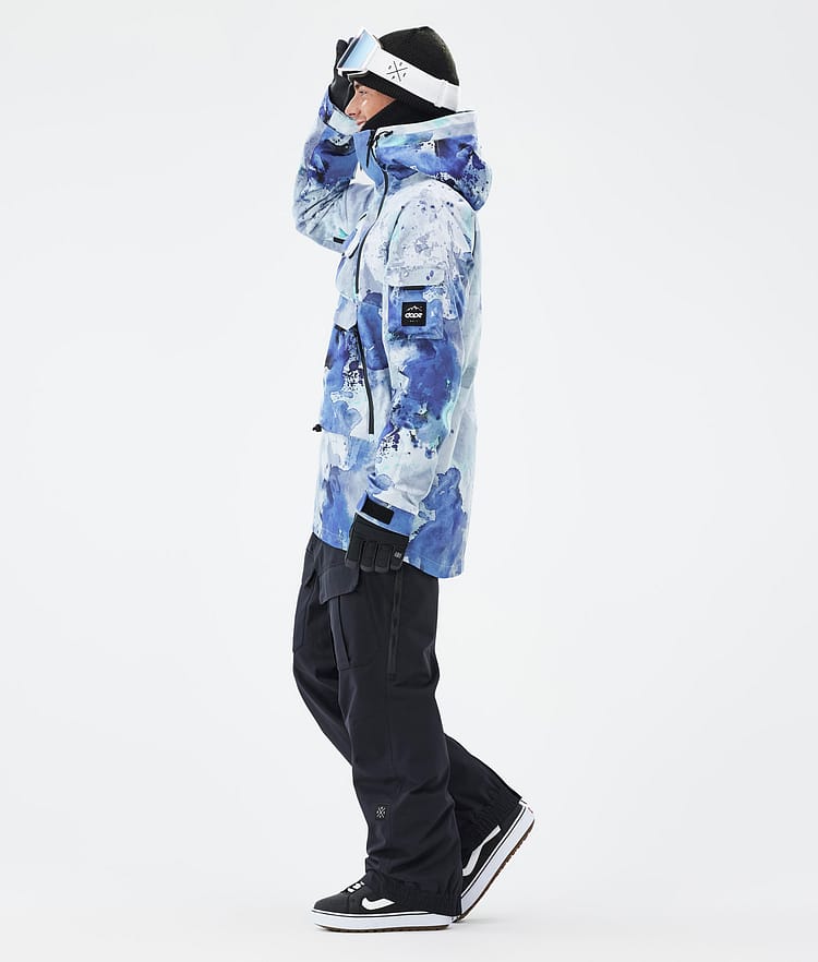 Dope Akin Snowboardjacke Herren Spray Blue Green