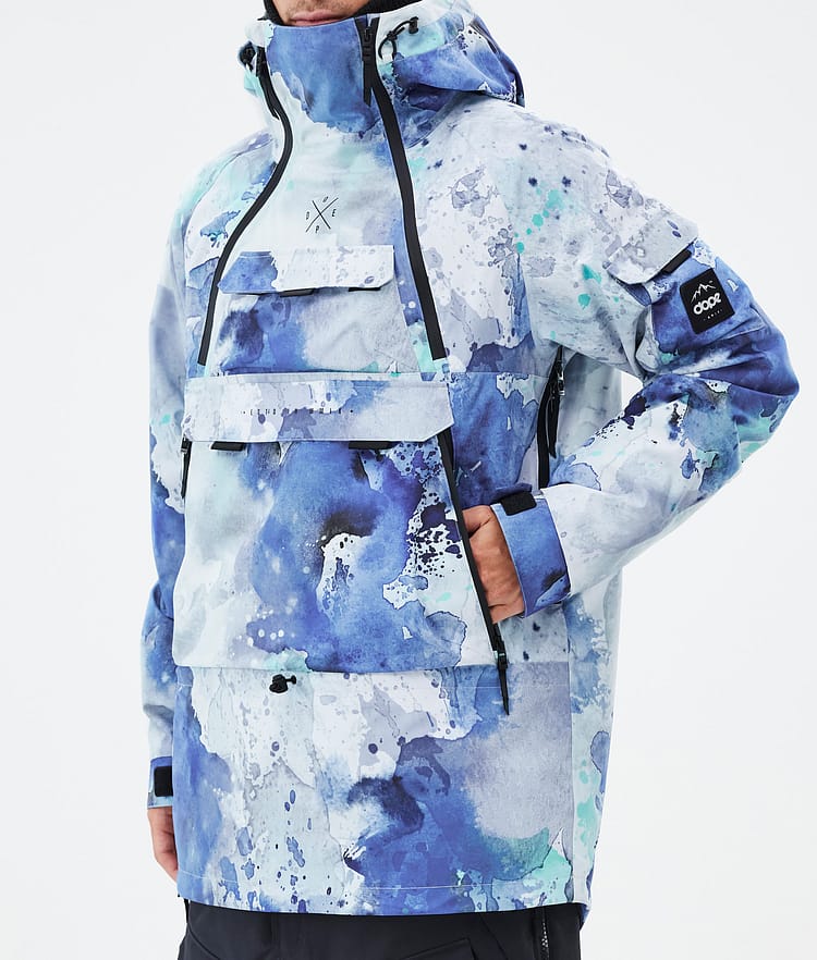Dope Akin Snowboardjacke Herren Spray Blue Green, Bild 7 von 8