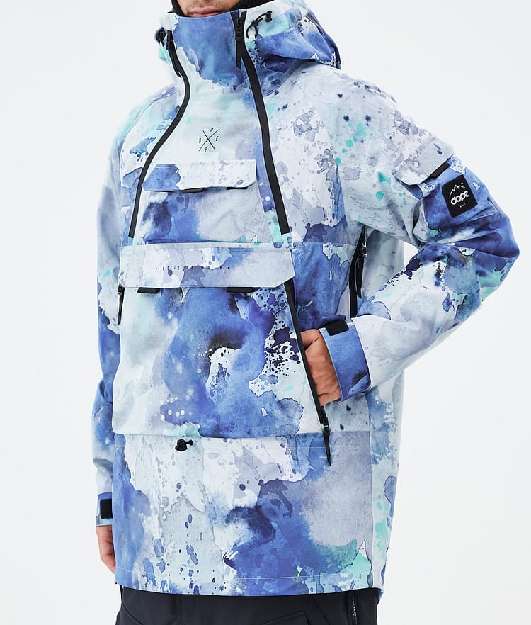 Dope Akin Snowboardjacke Herren Spray Blue Green