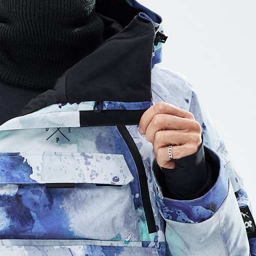 Mikrofleece Kinnschutz Hauptdetailproduktbild,