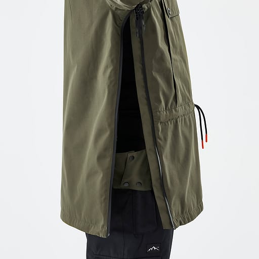 Seitlicher Reißverschluss mit innenliegender Schutzleiste Hauptdetailproduktbild,