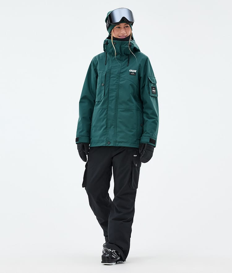 Dope Adept W Skijacke Damen Bottle Green, Bild 3 von 10
