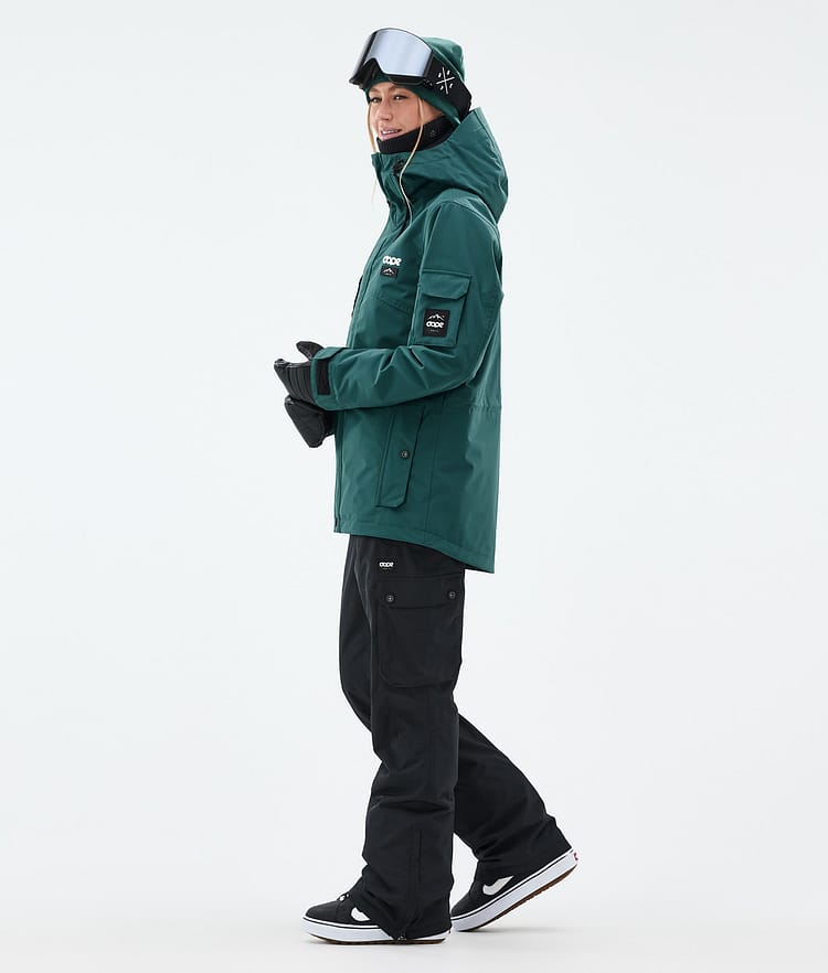 Dope Adept W Snowboardjacke Damen Bottle Green, Bild 4 von 10