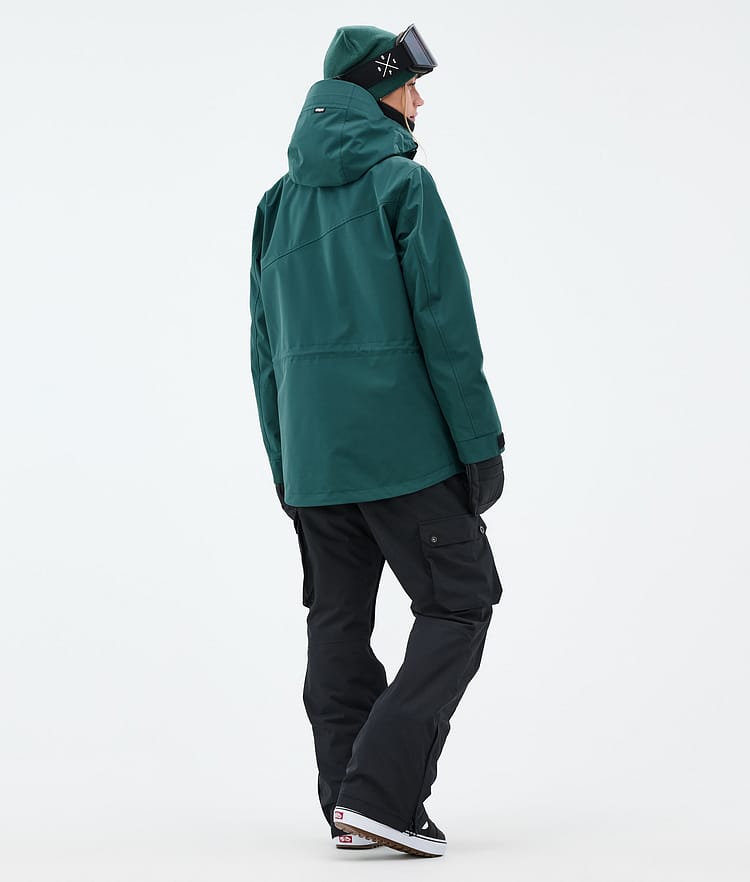 Dope Adept W Snowboardjacke Damen Bottle Green, Bild 5 von 10