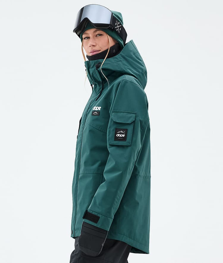 Dope Adept W Snowboardjacke Damen Bottle Green, Bild 6 von 10