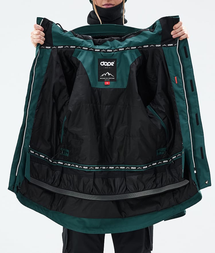 Dope Adept W Snowboardjacke Damen Bottle Green, Bild 10 von 10