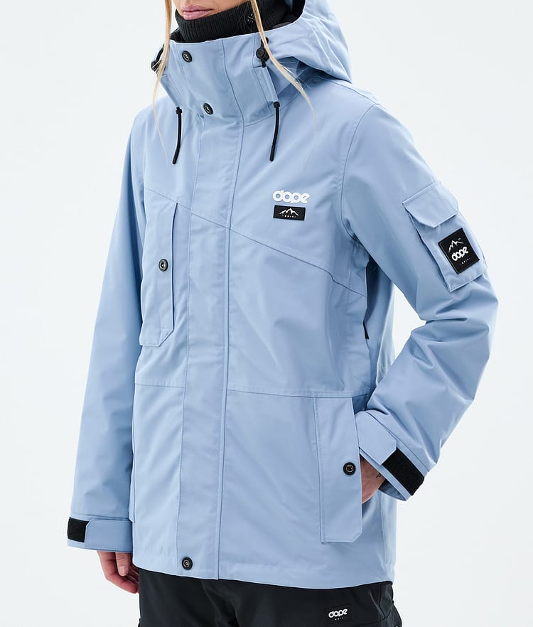 Dope Adept W Snowboardjacke Damen Light Blue Renewed, Bild 7 von 9