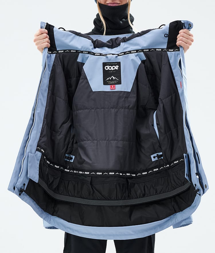 Dope Adept W Snowboardjacke Damen Light Blue Renewed, Bild 9 von 9