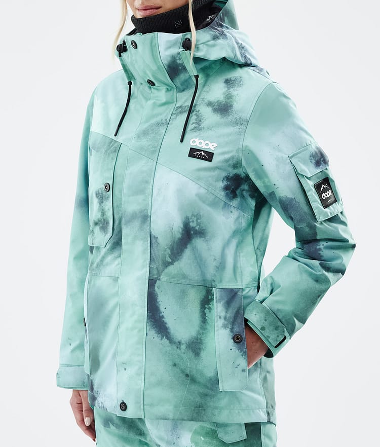 Dope Adept W Skijacke Damen Liquid Green, Bild 7 von 9