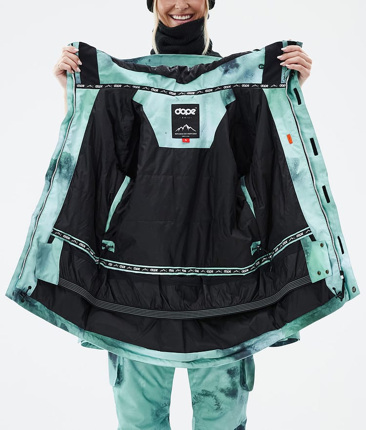 Dope Adept W Skijacke Damen Liquid Green, Bild 9 von 9