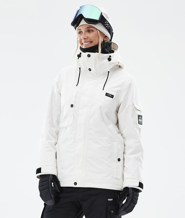 Dope Adept W Skijacke Damen Old White, Bild 1 von 9