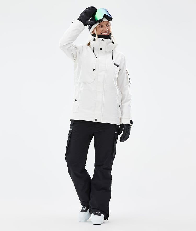 Dope Adept W Skijacke Damen Old White, Bild 3 von 9