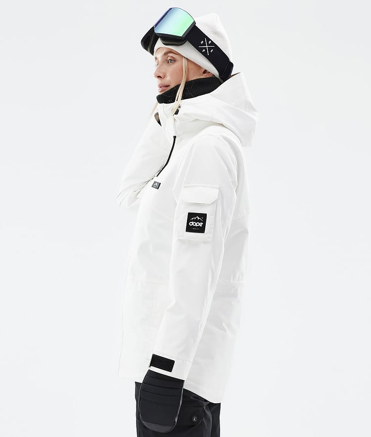 Dope Adept W Skijacke Damen Old White, Bild 6 von 9