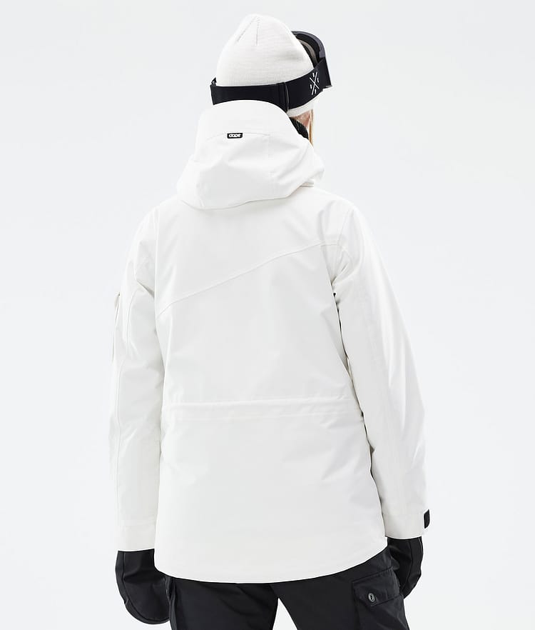 Dope Adept W Skijacke Damen Old White, Bild 6 von 9