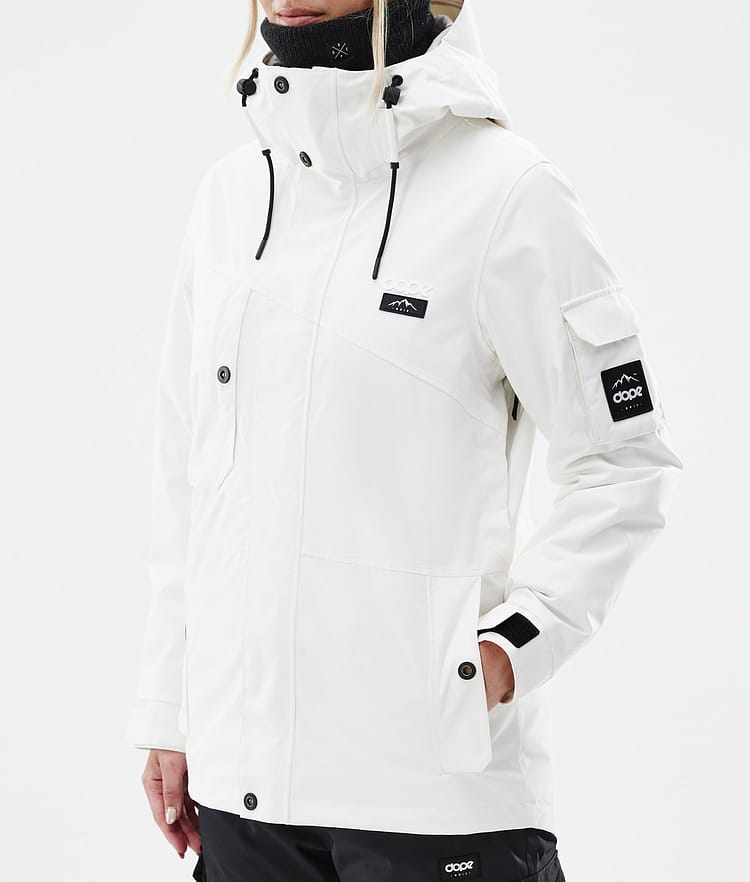 Dope Adept W Skijacke Damen Old White, Bild 7 von 9
