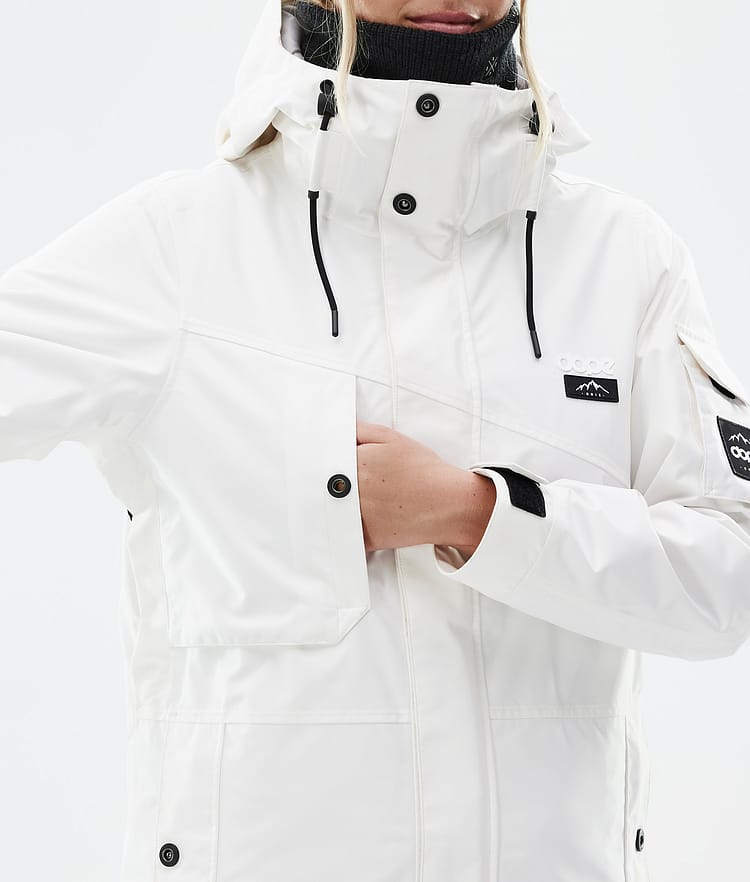 Dope Adept W Skijacke Damen Old White, Bild 9 von 9