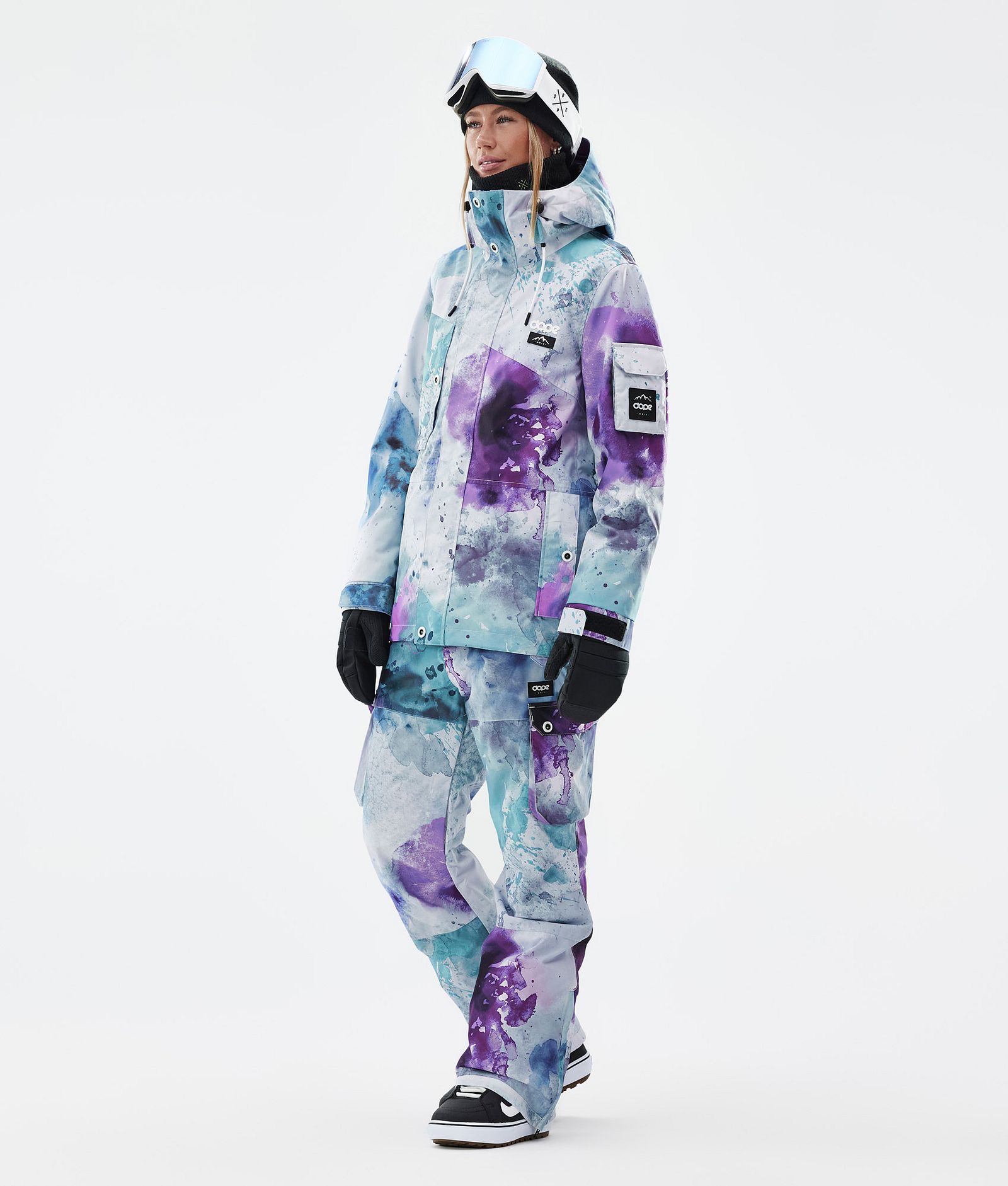 Dope Adept W Snowboardjacke Damen Spray Green Grape, Bild 2 von 9