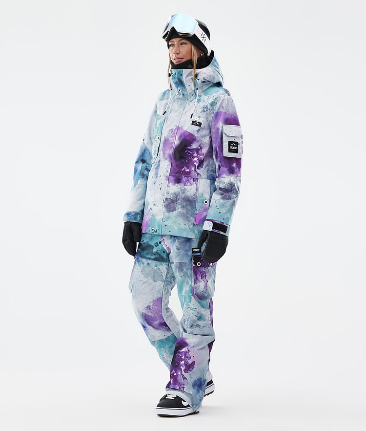 Dope Adept W Snowboardjacke Damen Spray Green Grape