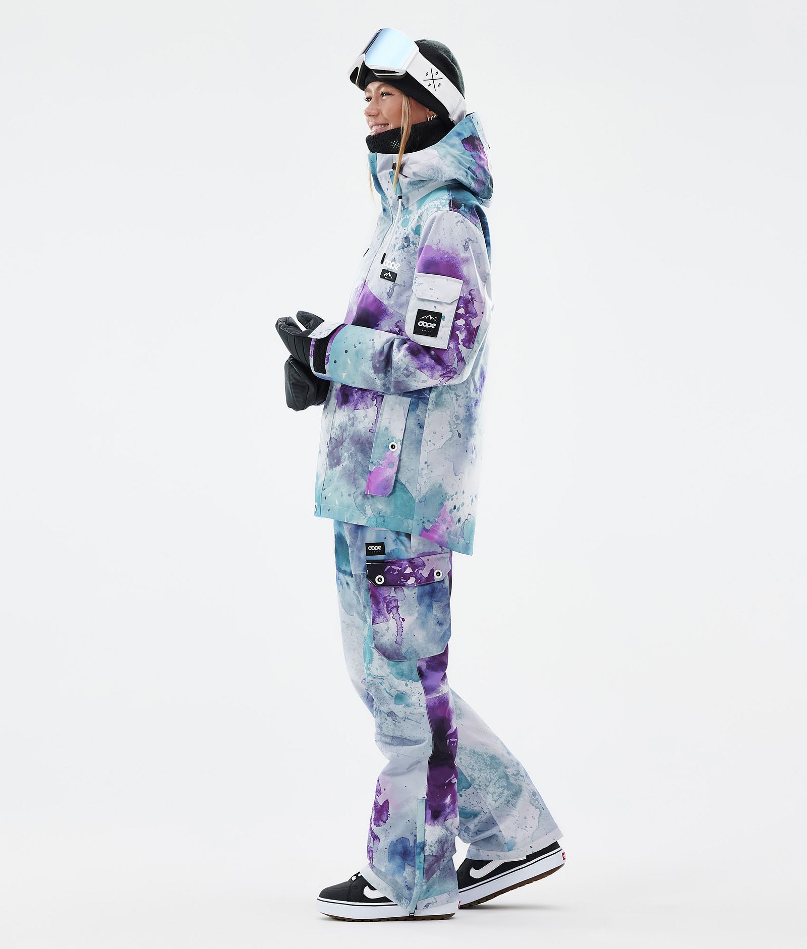 Dope Adept W Snowboardjacke Damen Spray Green Grape, Bild 3 von 9