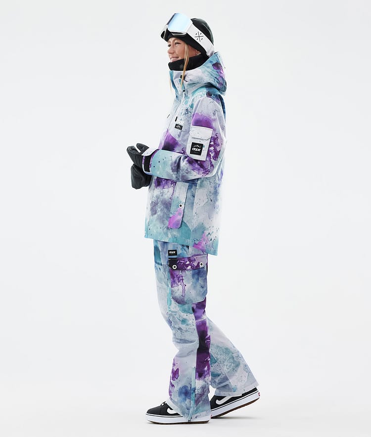 Dope Adept W Snowboardjacke Damen Spray Green Grape