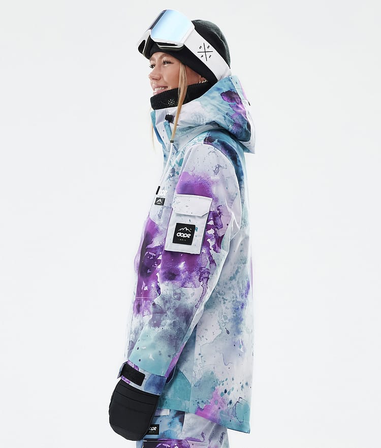 Dope Adept W Snowboardjacke Damen Spray Green Grape