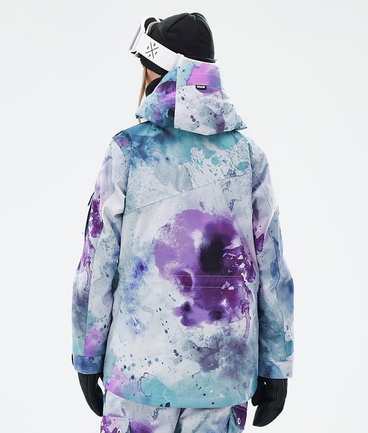 Dope Adept W Snowboardjacke Damen Spray Green Grape