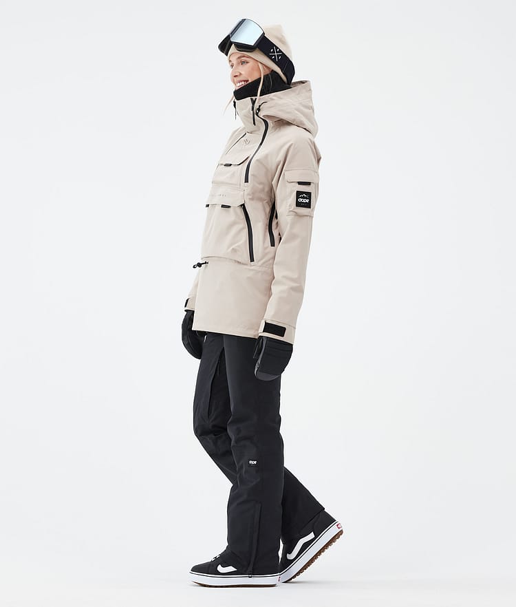 Dope Akin W Snowboardjacke Damen Sand, Bild 3 von 8