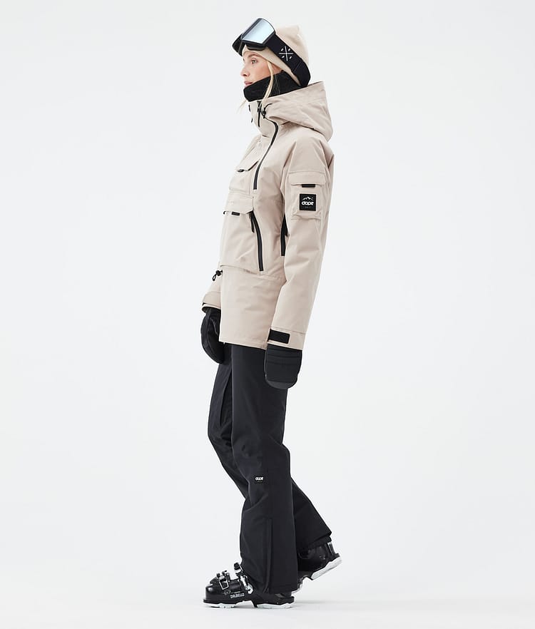 Dope Akin W Skijacke Damen Sand, Bild 4 von 8