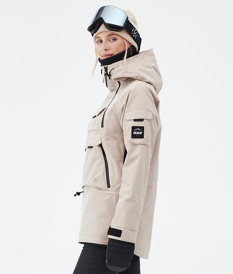 Dope Akin W Snowboardjacke Damen Sand, Bild 5 von 8