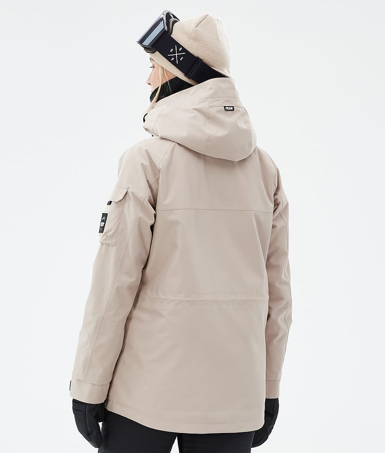 Dope Akin W Skijacke Damen Sand, Bild 7 von 8