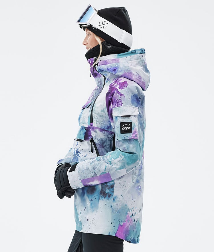 Dope Akin W Snowboardjacke Damen Spray Green Grape, Bild 5 von 8