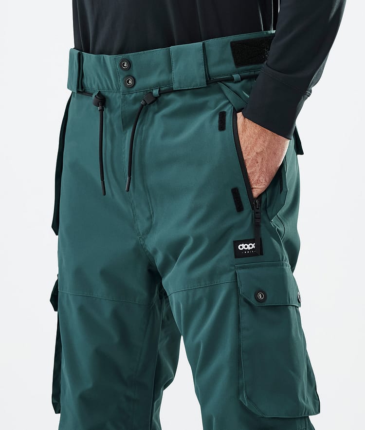 Dope Iconic Snowboardhose Herren Bottle Green, Bild 5 von 7