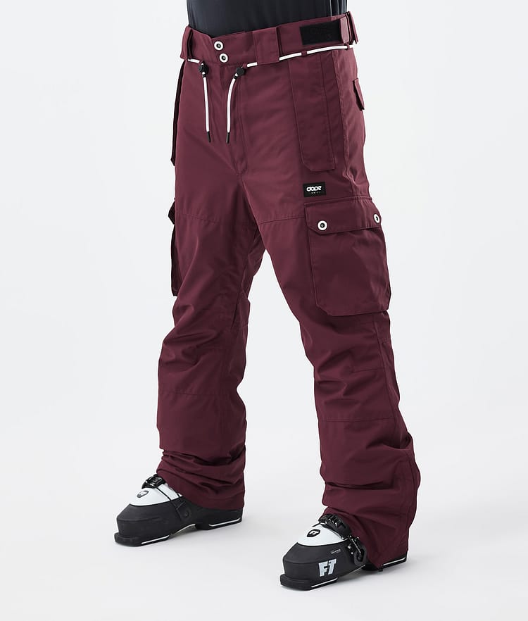 Dope Iconic Skihose Herren Burgundy, Bild 1 von 7