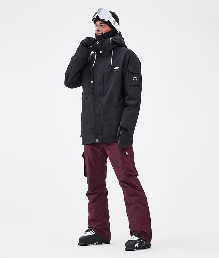 Dope Iconic Skihose Herren Burgundy