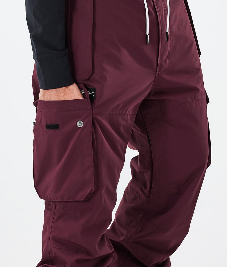 Dope Iconic Skihose Herren Burgundy