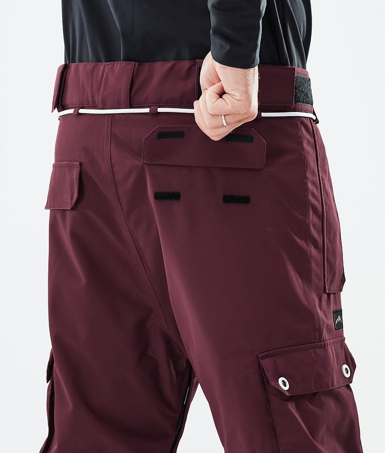 Dope Iconic Skihose Herren Burgundy