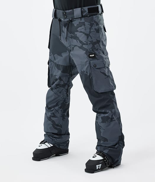 Dope Iconic Skihose Herren Metal Blue Camo