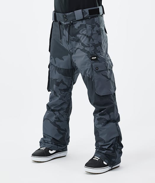 Dope Iconic Snowboardhose Herren Metal Blue Camo