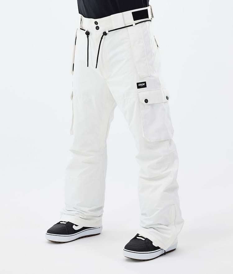 Dope Iconic Snowboardhose Herren Old White