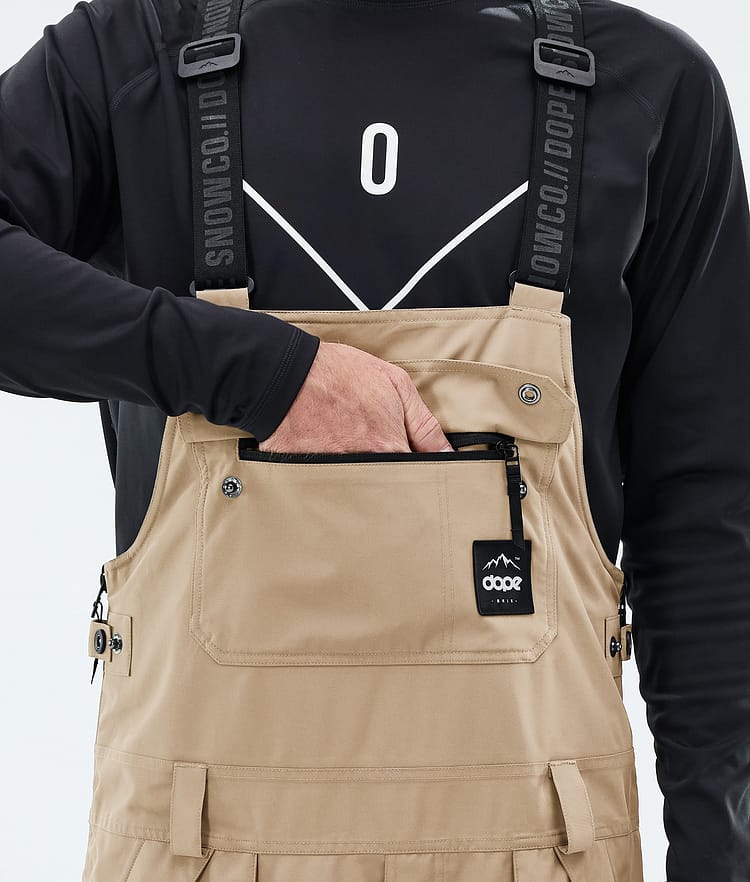 Dope Notorious B.I.B Snowboardhose Herren Khaki, Image 6 of 7