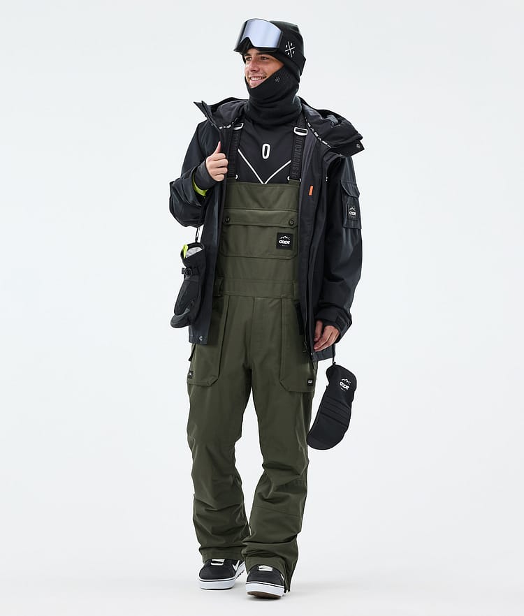 Dope Notorious B.I.B Snowboardhose Herren Olive Green Renewed, Bild 2 von 7