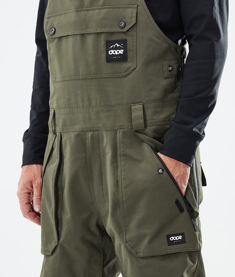 Dope Notorious B.I.B Snowboardhose Herren Olive Green